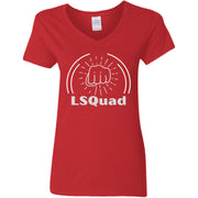 LSQUAD G500VL Ladies' 5.3 oz. V-Neck T-Shirt