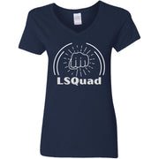 LSQUAD G500VL Ladies' 5.3 oz. V-Neck T-Shirt
