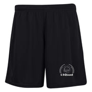 LSQuad  1423 Ladies' Moisture-Wicking 7 inch Inseam Training Shorts