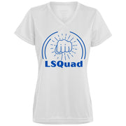 1790 Ladies’ Moisture-Wicking V-Neck Tee