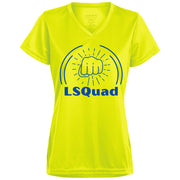 1790 Ladies’ Moisture-Wicking V-Neck Tee