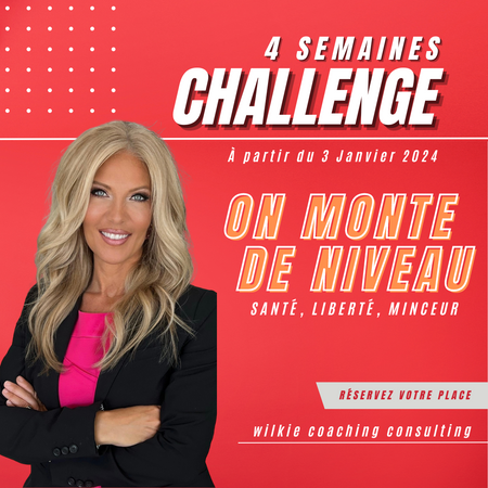 Challenge de 4 semaines  Janvier 2024 284$US (377$ CAN)