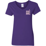 aimée et choisie  G500VL Ladies' 5.3 oz. V-Neck T-Shirt