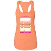 CRÉÉE À SON IMAGE YESHUA NL1533 Ladies Ideal Racerback Tank