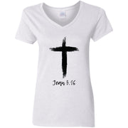 jean 3.16 G500VL Ladies' 5.3 oz. V-Neck T-Shirt