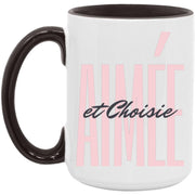 aimée et choisie AM15OZ 15oz. Accent Mug