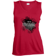 Destinée LST352 Ladies' Sleeveless V-Neck Performance Tee