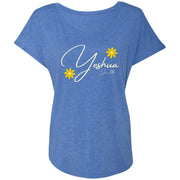 Yeshua NL6760 Ladies' Triblend Dolman Sleeve