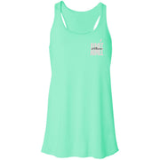 loved and chosen  B8800 Flowy Racerback Tank