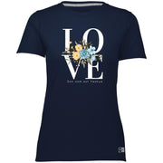 love yeshua 64STTX Ladies’ Essential Dri-Power Tee