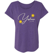 Yeshua NL6760 Ladies' Triblend Dolman Sleeve