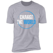 change the world NL3600 Premium Short Sleeve T-Shirt