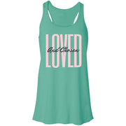 loved and chosen B8800 Flowy Racerback Tank